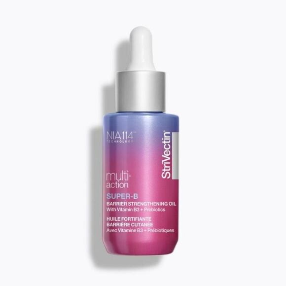 StriVectin Multiaction Super-B Barrier Strengthening Oil Vitamin B3 + Probiotics - Picture 1 of 8
